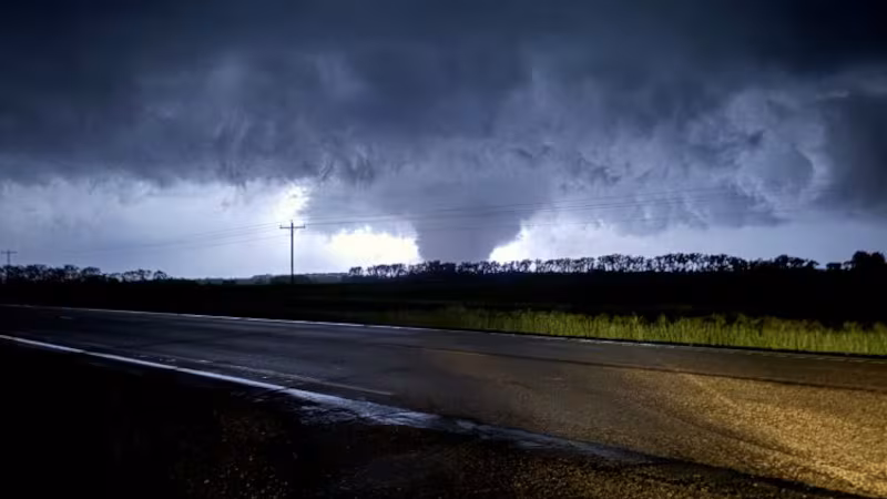 Photo of the tornado