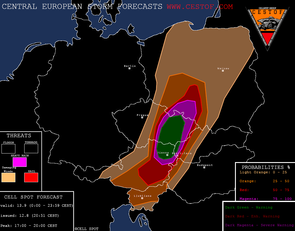 Central Europe – 13 Sep 2025
