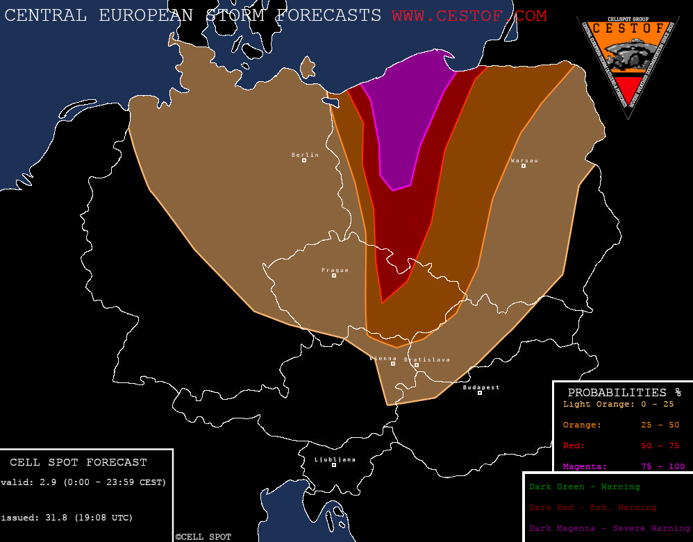 Central Europe – 2 Sep 2025