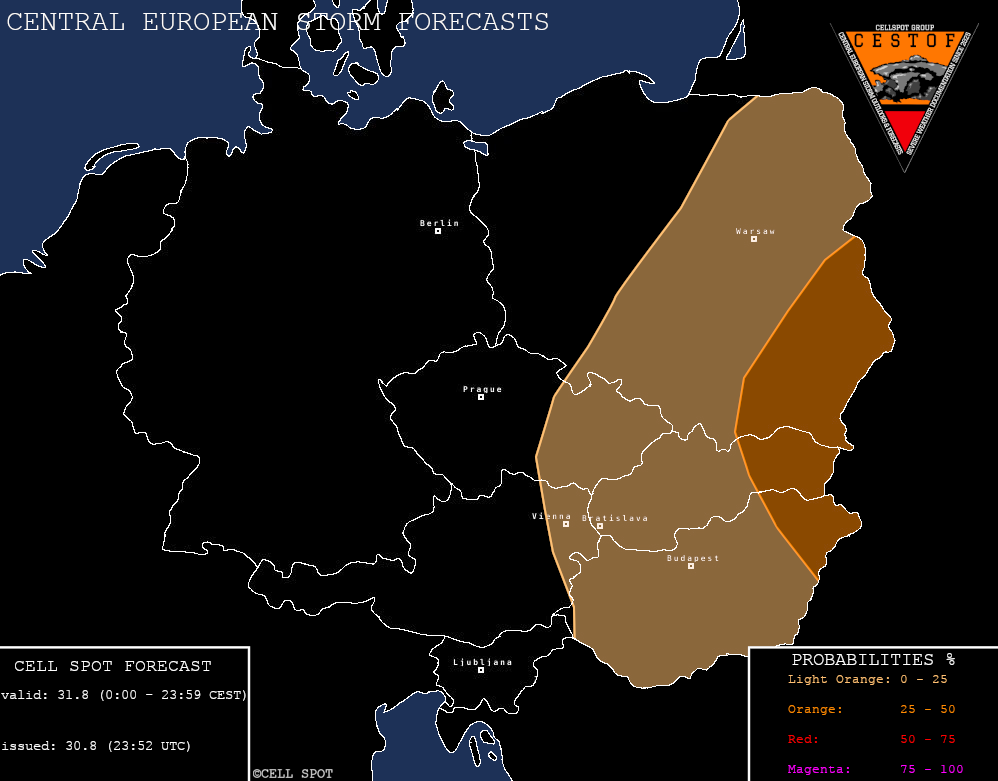 Central Europe – 31 Aug 2025