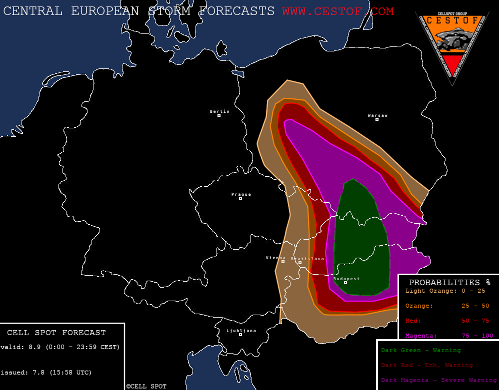 Central Europe – 8 Sep 2025